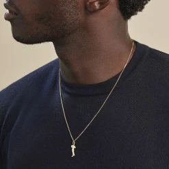 Histoire D'Or Pendentif Gaietana Italie Or Jaune -Colliers Fantaisie Soldes B3PMJW0167 model1