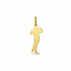 Histoire D'Or Pendentif Gaietana Italie Or Jaune -Colliers Fantaisie Soldes B3PMJW0167 view2