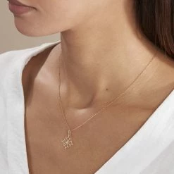 Histoire D'Or Pendentif Dajo Croix Occitane Or Jaune -Colliers Fantaisie Soldes B3PMJW0178 model2