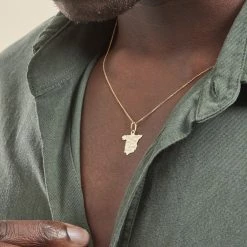 Histoire D'Or Pendentif Gaietana Espagne Or Jaune -Colliers Fantaisie Soldes B3PMJW0295 model3