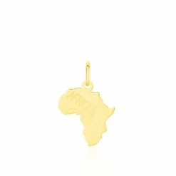 Histoire D'Or Pendentif Gaietana Afrique Or Jaune