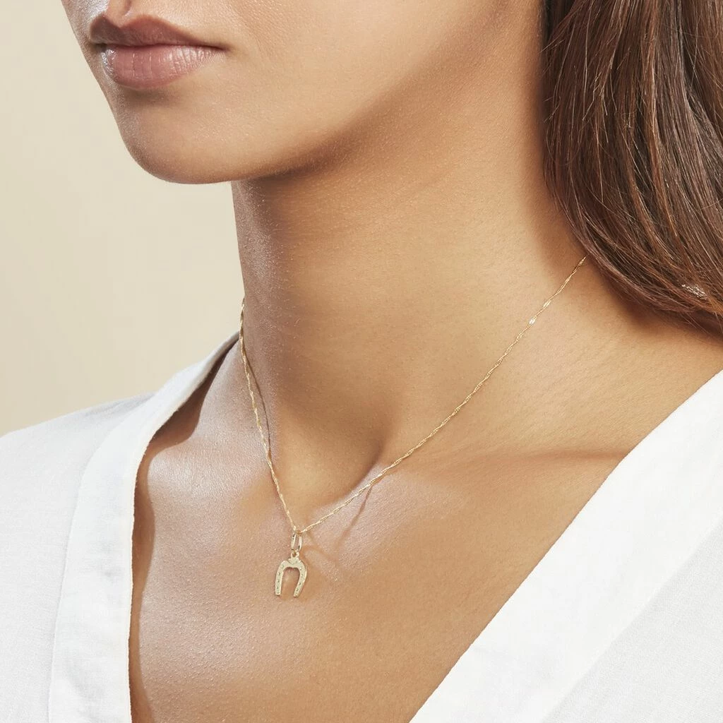 Histoire D'Or Pendentif Egide Fer A Cheval Or Jaune 4 Histoire D'Or Pendentif Egide Fer A Cheval Or Jaune – Image 4