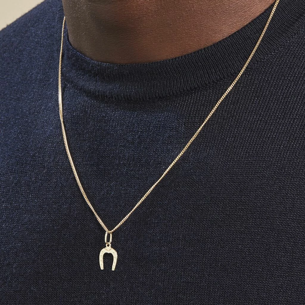 Histoire D'Or Pendentif Egide Fer A Cheval Or Jaune 5 Histoire D'Or Pendentif Egide Fer A Cheval Or Jaune – Image 5