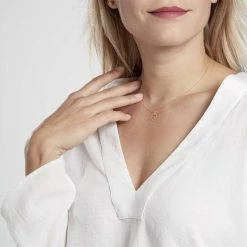 Histoire D'Or Pendentif Eudocie Coeurs Lisses Or Jaune -Colliers Fantaisie Soldes B3PMJW0723 model0