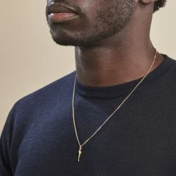 Histoire D'Or Pendentif Felicette Corne Abondance Or Jaune -Colliers Fantaisie Soldes B3PMJW0916 model1