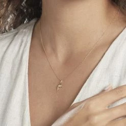 Histoire D'Or Pendentif Haizia Dauphin Or Jaune -Colliers Fantaisie Soldes B3PMJW0918 model0