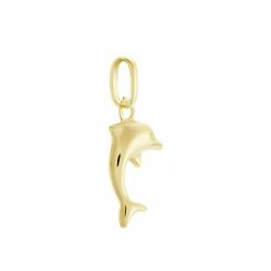 Histoire D'Or Pendentif Haizia Dauphin Or Jaune -Colliers Fantaisie Soldes B3PMJW09180 view1