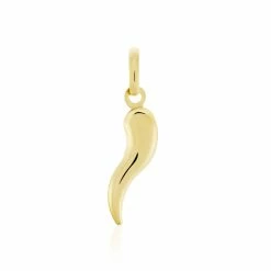 Histoire D'Or Pendentif Felicette Corne Abondance Or Jaune