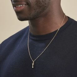 Histoire D'Or Pendentif Fatilia Clef Coeur Or Jaune -Colliers Fantaisie Soldes B3PMJW0923 model1