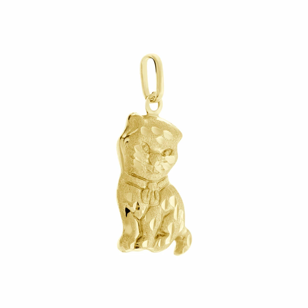 Histoire D'Or Pendentif Egee Chat Or Jaune 2 Histoire D'Or Pendentif Egee Chat Or Jaune – Image 2