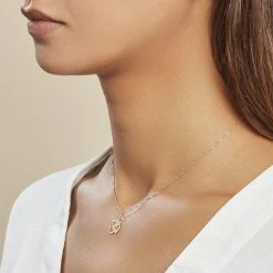 Histoire D'Or Pendentif Atenea Ohm Or Jaune -Colliers Fantaisie Soldes B3PMJW0951 model0