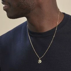 Histoire D'Or Pendentif Atenea Ohm Or Jaune -Colliers Fantaisie Soldes B3PMJW0951 model1