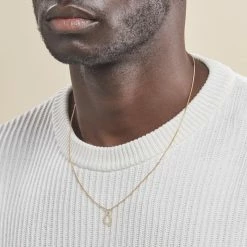 Histoire D'Or Pendentif Ionia Lettre Or Jaune -Colliers Fantaisie Soldes B3PMJW0973 model2