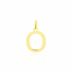 Histoire D'Or Pendentif Ionia Lettre Or Jaune