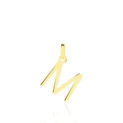 Histoire D'Or Pendentif Ionia Lettre Or Jaune