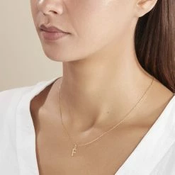 Histoire D'Or Pendentif Ionia Lettre Or Jaune -Colliers Fantaisie Soldes B3PMJW0979 model2