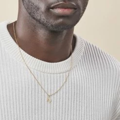 Histoire D'Or Pendentif Ionia Lettre Or Jaune 9 Histoire D'Or Pendentif Ionia Lettre Or Jaune -Colliers Fantaisie Soldes B3PMJW0982 model2