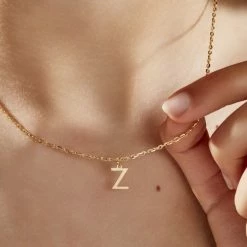 Histoire D'Or Pendentif Ionia Lettre Or Jaune -Colliers Fantaisie Soldes B3PMJW0989 model1