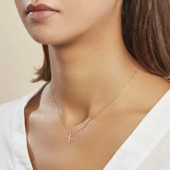 Histoire D'Or Pendentif Ionia Lettre Or Jaune -Colliers Fantaisie Soldes B3PMJW0993 model0