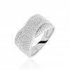 Histoire D'Or Bague Elyne Or Blanc Diamant