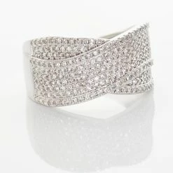 Histoire D'Or Bague Elyne Or Blanc Diamant -Colliers Fantaisie Soldes B7DFBDW0WQ view3