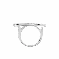 Histoire D'Or Bague Djazira Or Blanc Diamant -Colliers Fantaisie Soldes B7DFBDW34I view2