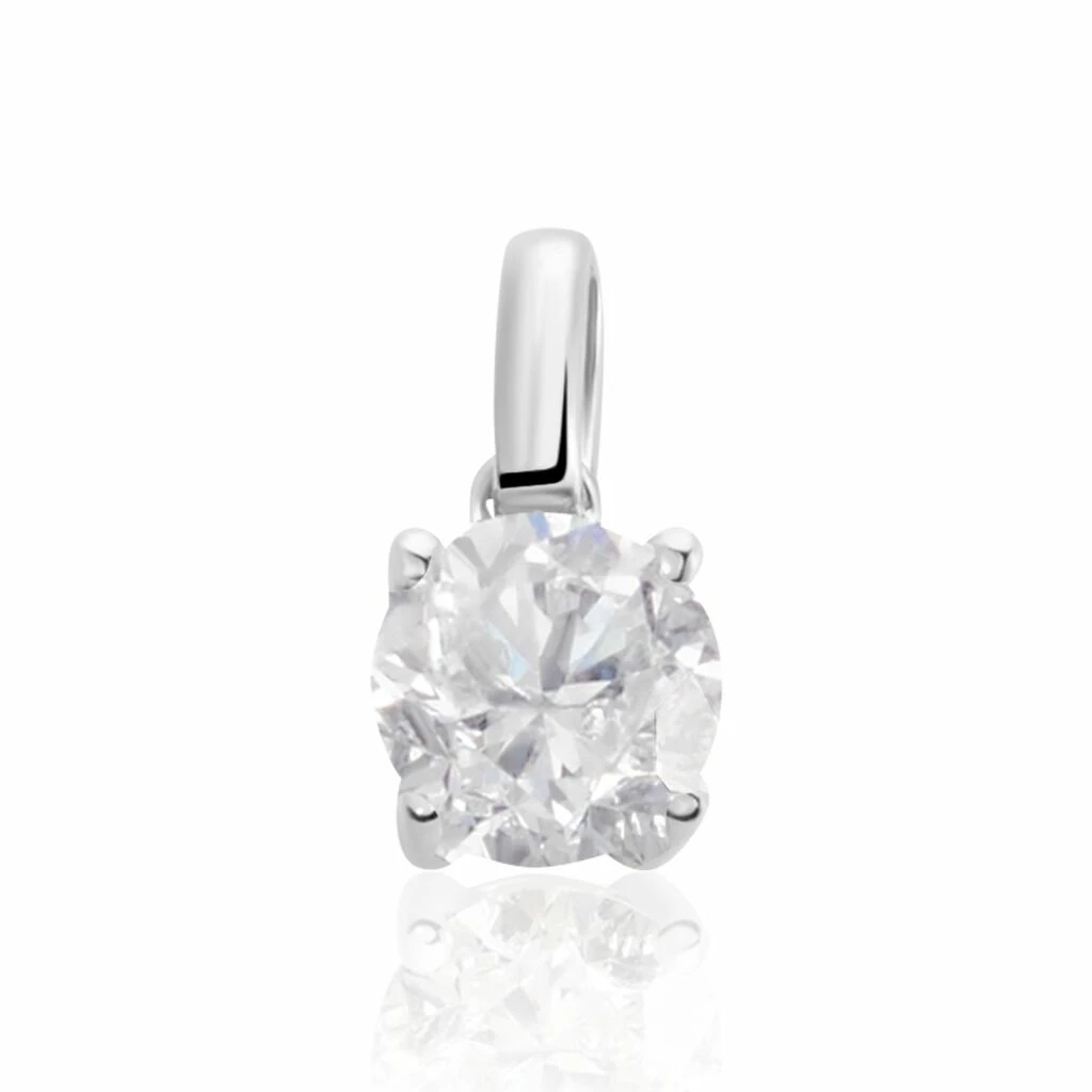 Histoire D'Or Pendentif Victoria Or Blanc Diamant 1 Histoire D'Or Pendentif Victoria Or Blanc Diamant