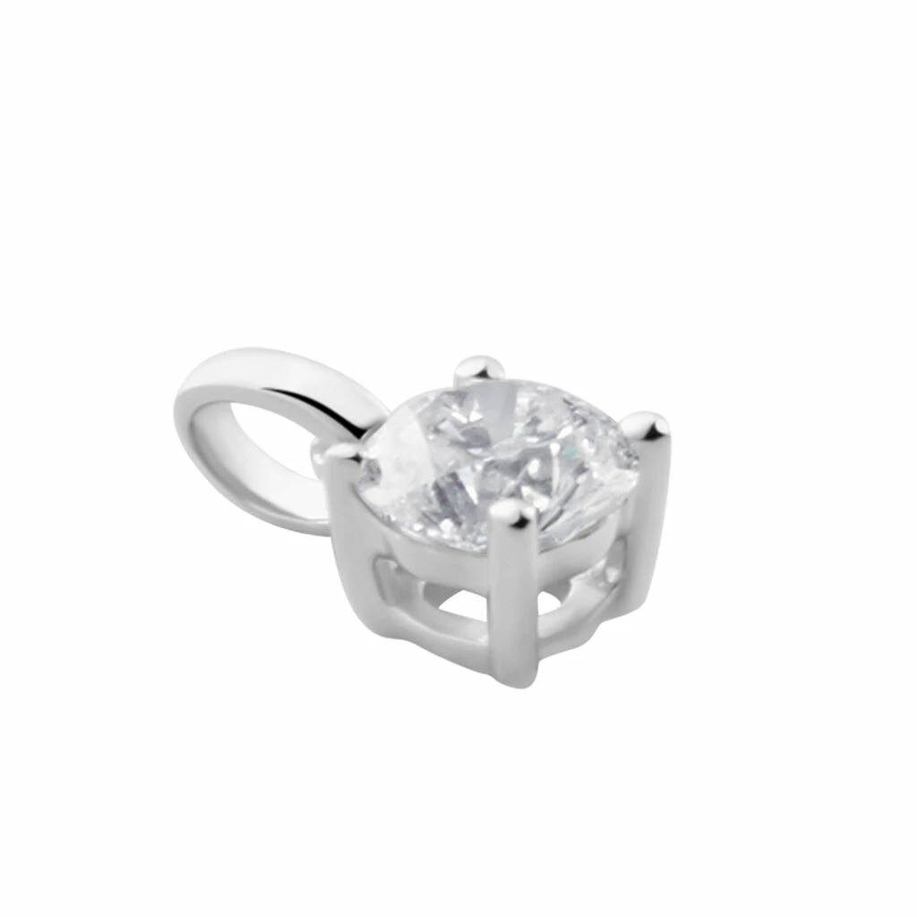 Histoire D'Or Pendentif Victoria Or Blanc Diamant 2 Histoire D'Or Pendentif Victoria Or Blanc Diamant – Image 2