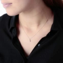 Histoire D'Or Pendentif Victoria Or Jaune Diamant -Colliers Fantaisie Soldes B7PFJDW748 model0