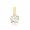 Histoire D'Or Pendentif Victoria Or Jaune Diamant