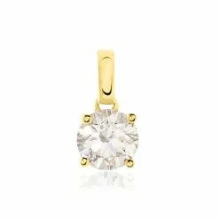 Histoire D'Or Pendentif Victoria Or Jaune Diamant
