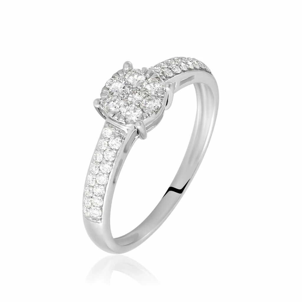 Histoire D'Or Bague Julia Platine Blanc Diamant 1 Histoire D'Or Bague Julia Platine Blanc Diamant