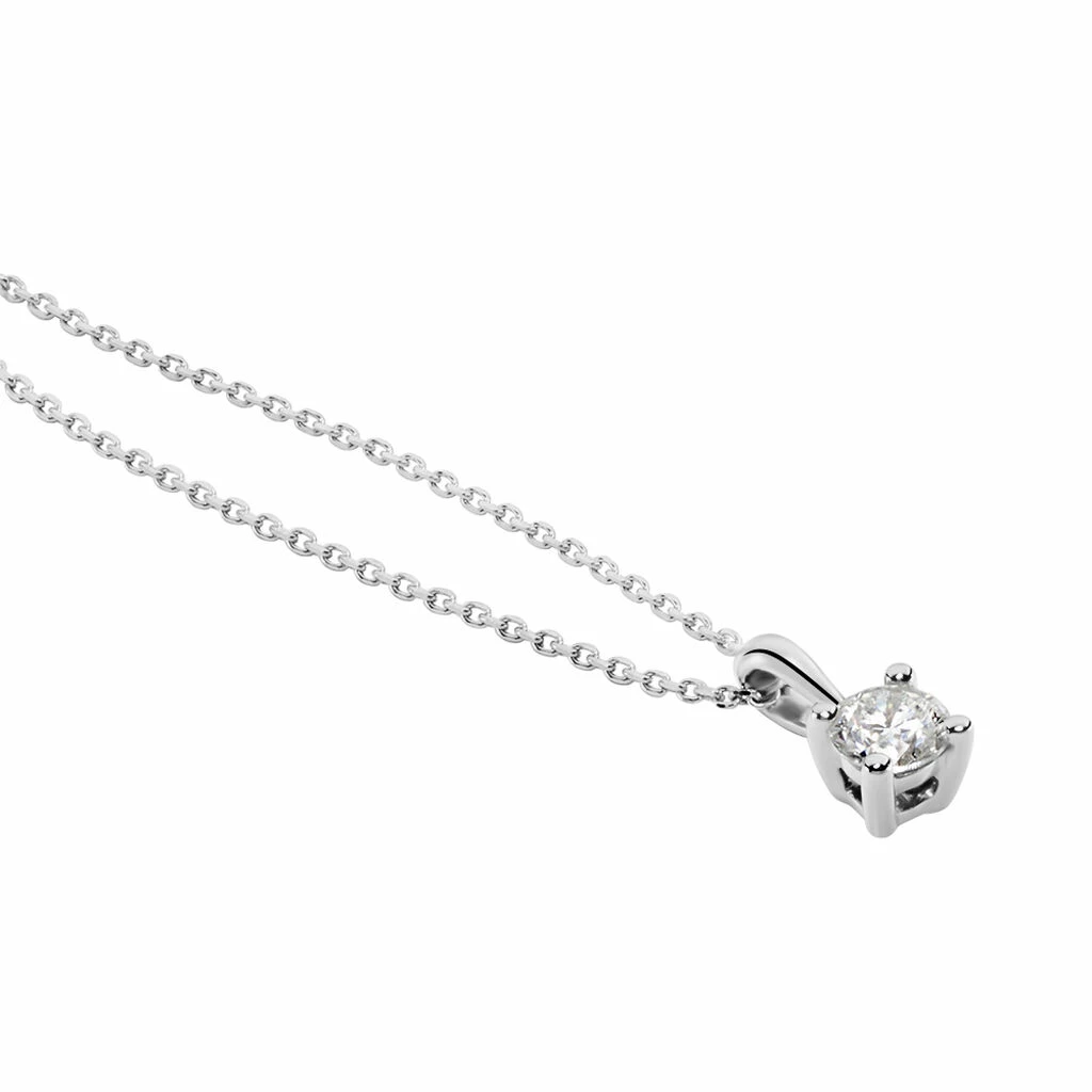 Histoire D'Or Collier Victoria Platine Blanc Diamant 2 Histoire D'Or Collier Victoria Platine Blanc Diamant – Image 2