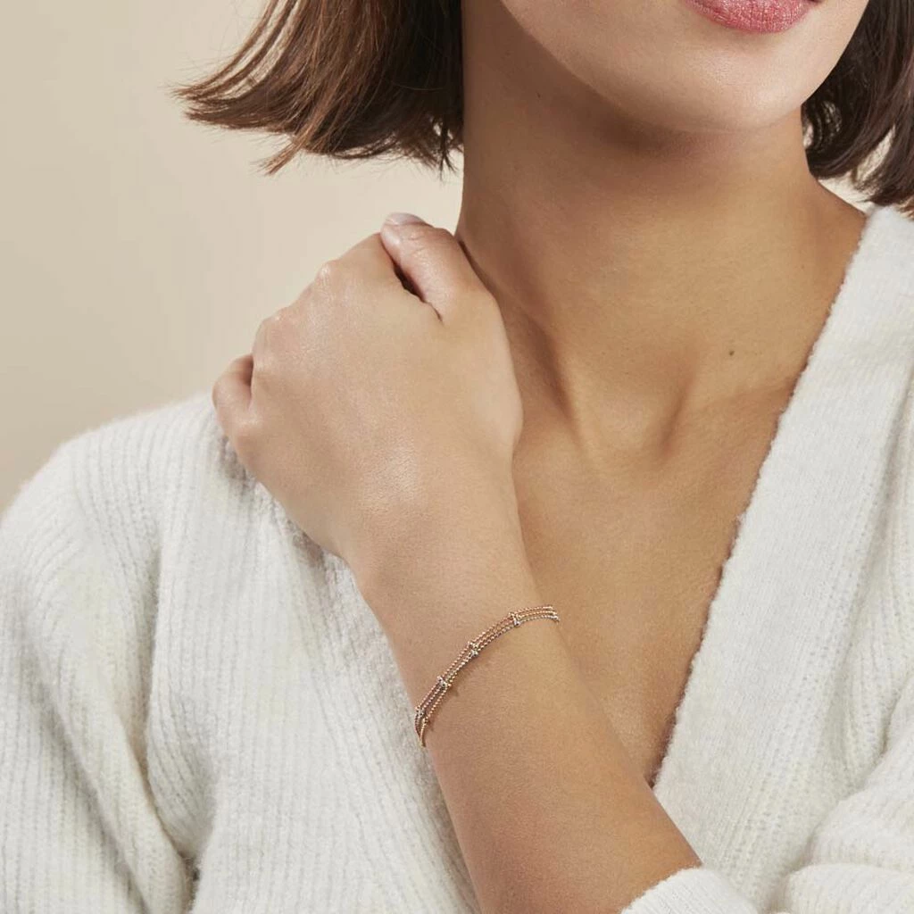 Histoire D'Or Bracelet Daralea Argent Tricolore 3 Histoire D'Or Bracelet Daralea Argent Tricolore – Image 3