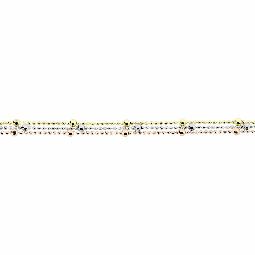 Histoire D'Or Bracelet Daralea Argent Tricolore 2 Histoire D'Or Bracelet Daralea Argent Tricolore – Image 2