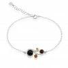 Histoire D'Or Bracelet Alexa Argent Blanc Ambre