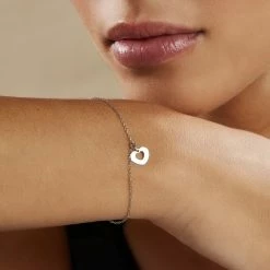 Histoire D'Or Bracelet Danielae Argent Blanc -Colliers Fantaisie Soldes FABFBW001D model1