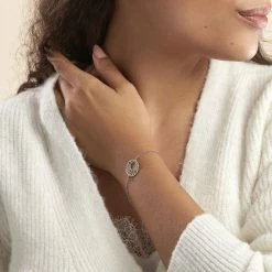 Histoire D'Or Bracelet Africa Argent Blanc 5 Histoire D'Or Bracelet Africa Argent Blanc -Colliers Fantaisie Soldes FABFBW003B model0