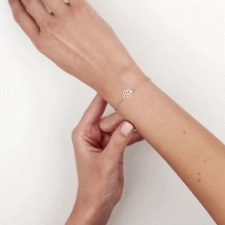 Histoire D'Or Bracelet Paprika Argent Blanc -Colliers Fantaisie Soldes FABFBW004N view2