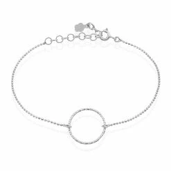 Histoire D'Or Bracelet Hibis Argent Blanc