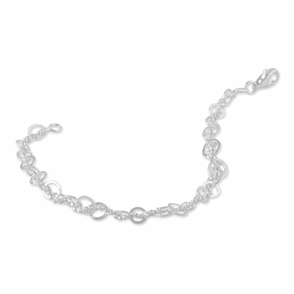 Histoire D'Or Bracelet Mayan Argent Blanc 2 Histoire D'Or Bracelet Mayan Argent Blanc – Image 2