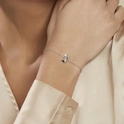 Histoire D'Or Bracelet Severiano Argent Blanc -Colliers Fantaisie Soldes FABFBW00L8 model1