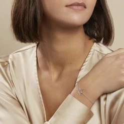 Histoire D'Or Bracelet Fidela Argent Blanc -Colliers Fantaisie Soldes FABFBW00M8 model0