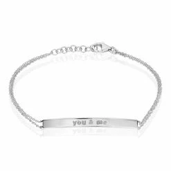 Histoire D'Or Bracelet Yalai Argent Blanc