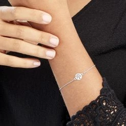 Histoire D'Or Bracelet Audrey-rose Argent Blanc -Colliers Fantaisie Soldes FABFBW00XG model1