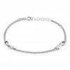 Histoire D'Or Bracelet Noelle Argent Blanc