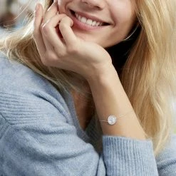 Histoire D'Or Bracelet Shaia Argent Blanc 5 Histoire D'Or Bracelet Shaia Argent Blanc -Colliers Fantaisie Soldes FABFBW012E model0