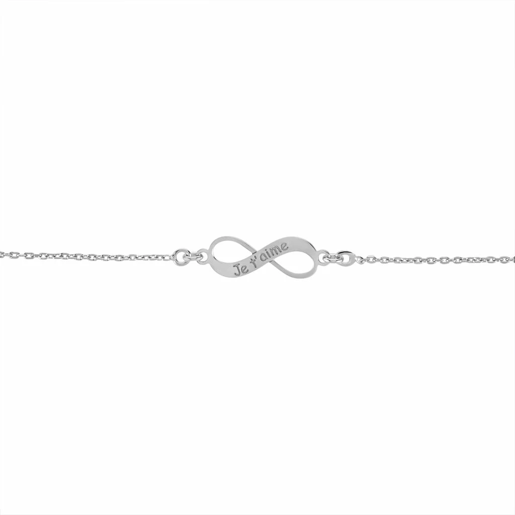 Histoire D'Or Bracelet Argent Blanc Wandis 2 Histoire D'Or Bracelet Argent Blanc Wandis – Image 2