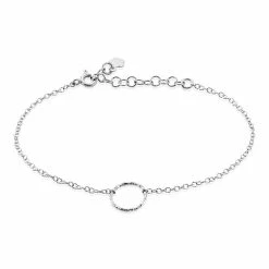 Histoire D'Or Bracelet Argent Blanc Anvallus