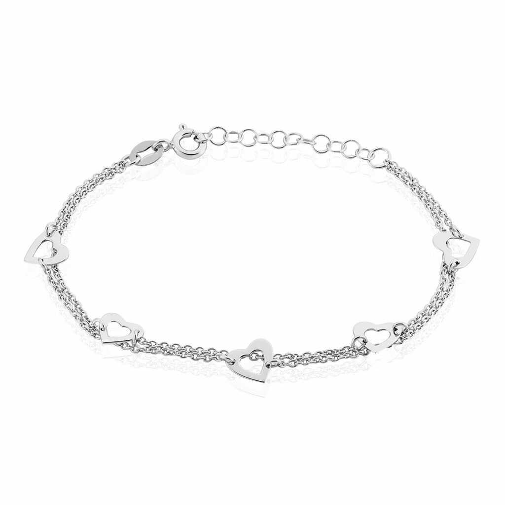 Histoire D'Or Bracelet Argent Blanc Suzy 1 Histoire D'Or Bracelet Argent Blanc Suzy